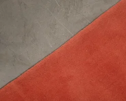 Layered Solid Wool matta 250 x 350 cm Red Ochre