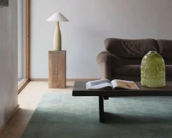 Layered Solid Wool matta 300 x 400 cm Sage