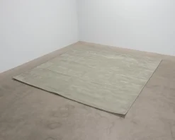 Layered Solid Wool matta 300 x 300 cm Sage