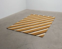 Layered Teklan Diagonal ullmatta 180 x 275 cm Sand