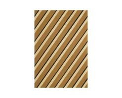 Layered Teklan Diagonal ullmatta 180 x 275 cm Sand