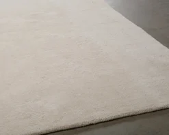 Layered Wool Plain ullmatta 200 x 300 cm Bone White