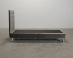 Lux sängram 80 x 200 cm grå