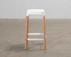 Mags Steelwood barpall björk / vit