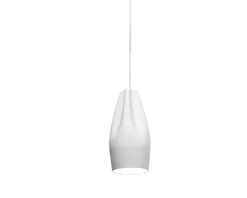 Marset Pleat Box pendellampa vit