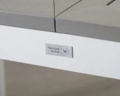 Matgrupp för utomhusbruk grå / vit