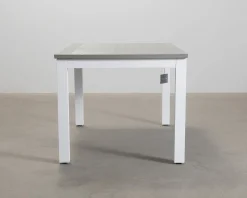 Matgrupp för utomhusbruk grå / vit