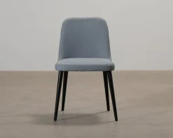 Matstol blågrå