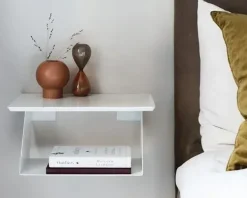 Maze Edgy hylla / nattducksbord grå