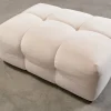 Mazzini Agave fotpall ljus beige