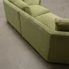Meridiani 4-sits soffa grön