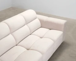 Micadoni Lisa 3-sits soffa ljusbeige