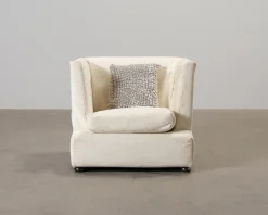 Minotti fåtölj naturvit