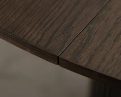 Mio Astrid matbord ø 136 cm mörkbrun