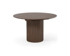 Mio Astrid matbord ø 136-186 cm mörkbrun