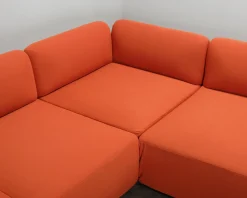 Modeo 5-sits hörnsoffa orange