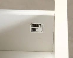 Muurame skrivbord vit