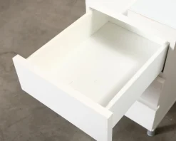 Muurame skrivbord vit