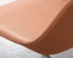 Muuto Fiber fåtölj orange