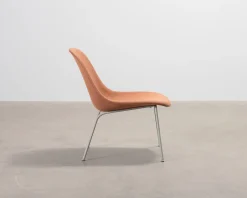 Muuto Fiber fåtölj orange