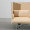Muuto Outline Highback 2-sits soffa beige