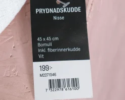 Nisse prydnadskudde 45 x 45 cm, set om 3