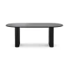 Noira matbord 220 - 320 cm svart