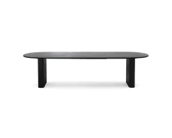 Noira matbord 220 - 320 cm svart