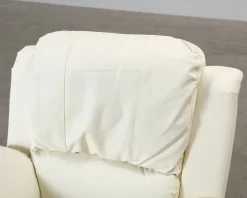 Norbo reclinerfåtölj naturvit