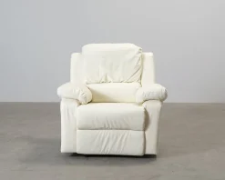 Norbo reclinerfåtölj naturvit