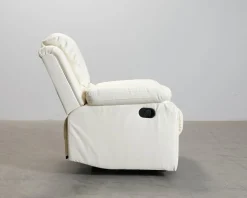 Norbo reclinerfåtölj naturvit