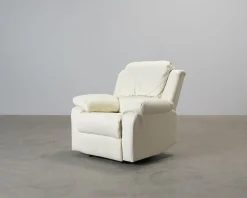 Norbo reclinerfåtölj naturvit