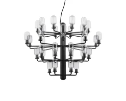 Normann Copenhagen Amp Large ljuskrona svart