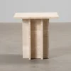 Normann Copenhagen Edge soffbord travertine