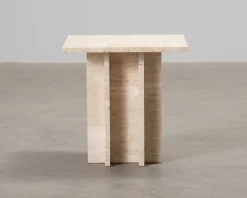 Normann Copenhagen Edge soffbord travertine