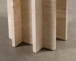 Normann Copenhagen Edge soffbord travertine