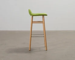 Normann Copenhagen Form 75 cm barstol grön