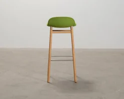 Normann Copenhagen Form 75 cm barstol grön