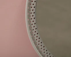 Normann Copenhagen Ticket Mirror Small spegel Ø 45 cm grå