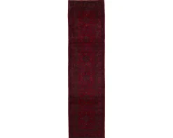 Old Afghan orientalisk matta 80 x 300 cm