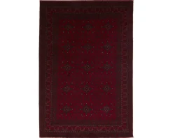 Old Afghan orientalisk matta 202 x 294 cm