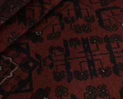 Old Afghan orientalisk matta 154 x 192 cm