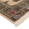 Pakistan handknotted orientalisk matta 79 x 312 cm beige