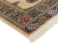 Pakistan handknotted orientalisk matta 79 x 312 cm beige