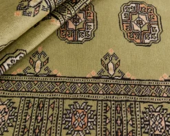 Pakistan handknotted orientalisk matta 75 x 305 cm