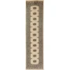 Pakistan handknotted orientalisk matta 80 x 311 cm beige