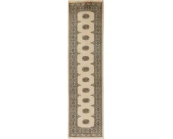 Pakistan handknotted orientalisk matta 80 x 311 cm beige