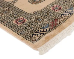 Pakistan handknotted orientalisk matta 78 x 330 cm beige