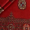 Pakistan handknotted orientalisk matta 81 x 313 cm svart / blå