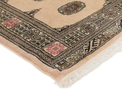 Pakistan handknotted orientalisk matta 83 x 314 cm beige